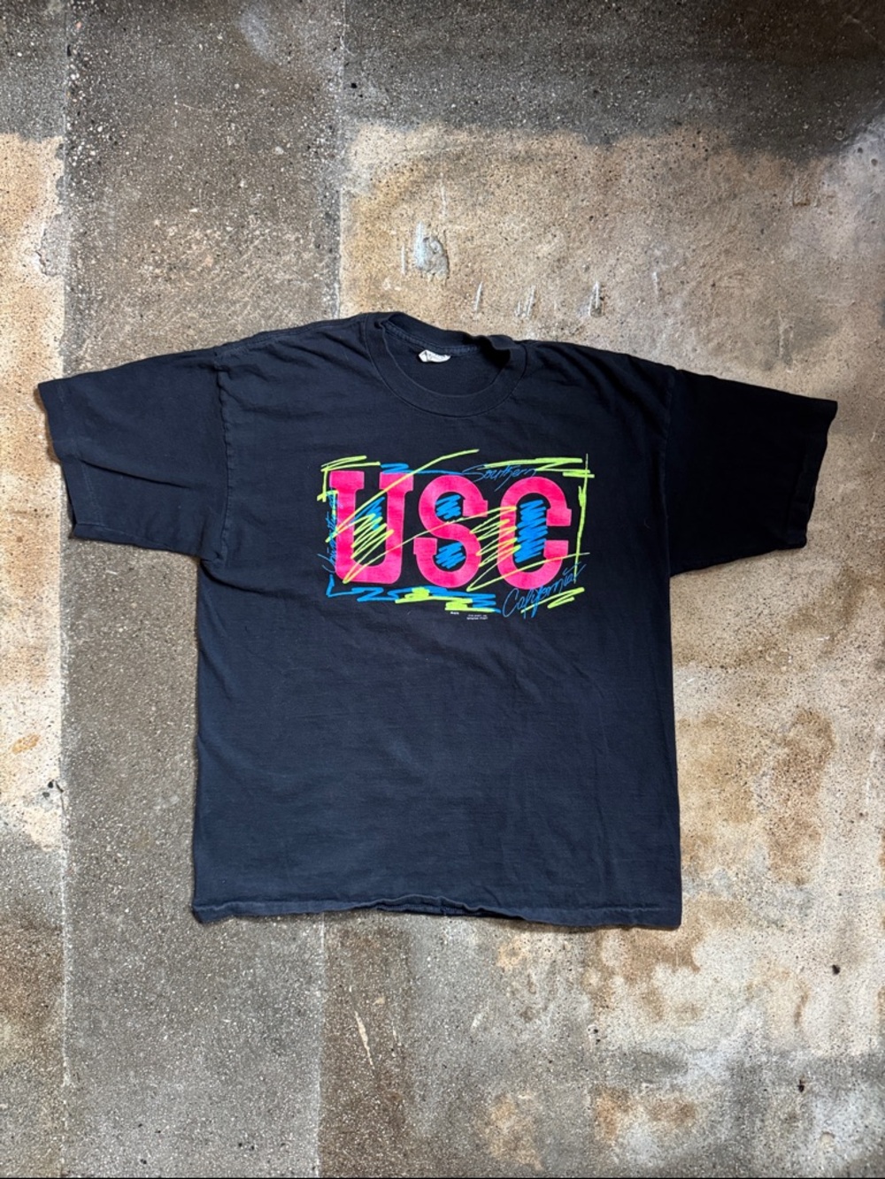 Vintage USC Trojans California T-Shirt L | College University Graphic Tee